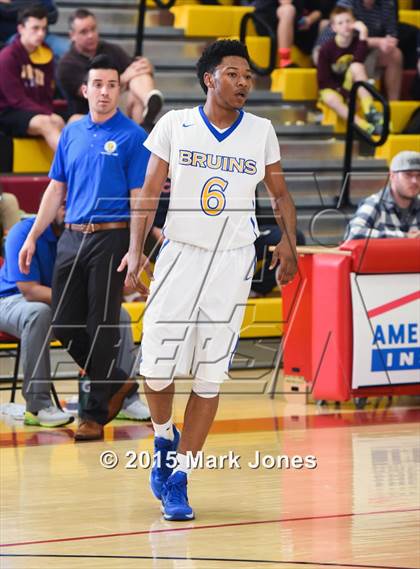 Thumbnail 1 in Advanced Preparatory International vs Hillcrest Academy (Hoophall West Invitational) photogallery.