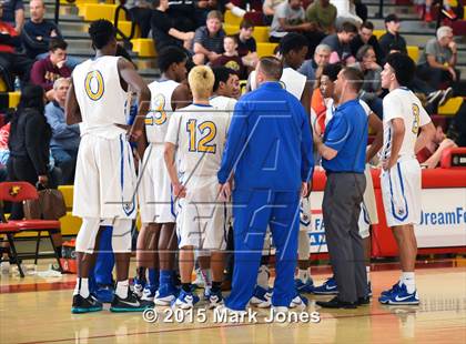 Thumbnail 1 in Advanced Preparatory International vs Hillcrest Academy (Hoophall West Invitational) photogallery.