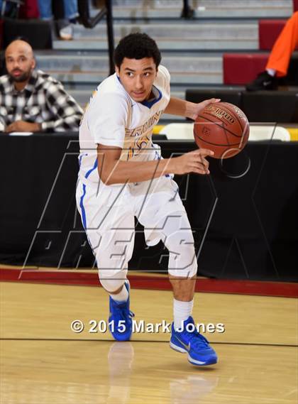 Thumbnail 3 in Advanced Preparatory International vs Hillcrest Academy (Hoophall West Invitational) photogallery.