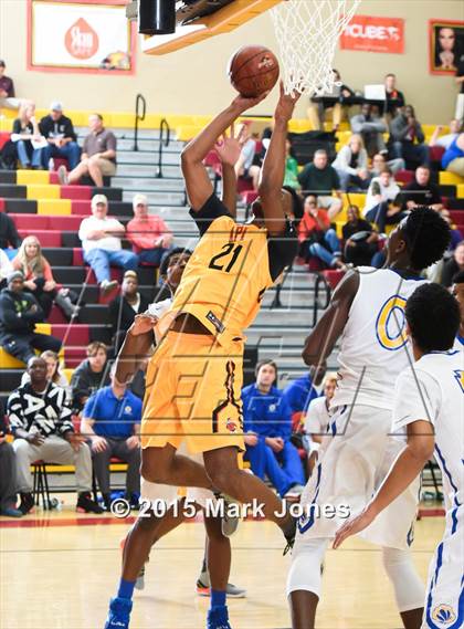 Thumbnail 1 in Advanced Preparatory International vs Hillcrest Academy (Hoophall West Invitational) photogallery.