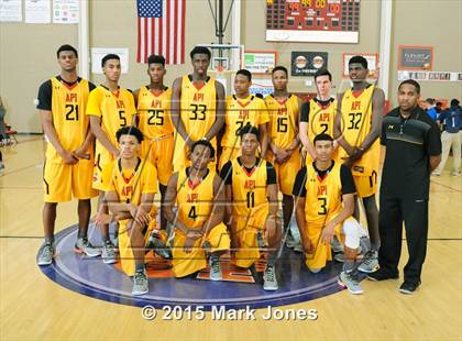 Thumbnail 3 in Advanced Preparatory International vs Hillcrest Academy (Hoophall West Invitational) photogallery.