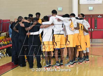 Thumbnail 2 in Advanced Preparatory International vs Hillcrest Academy (Hoophall West Invitational) photogallery.