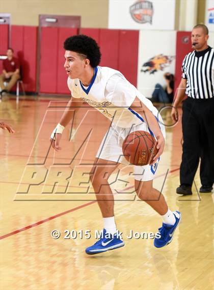 Thumbnail 2 in Advanced Preparatory International vs Hillcrest Academy (Hoophall West Invitational) photogallery.