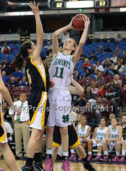 Thumbnail 3 in Del Oro vs. St. Mary's (CIF SJS D2 Final) photogallery.
