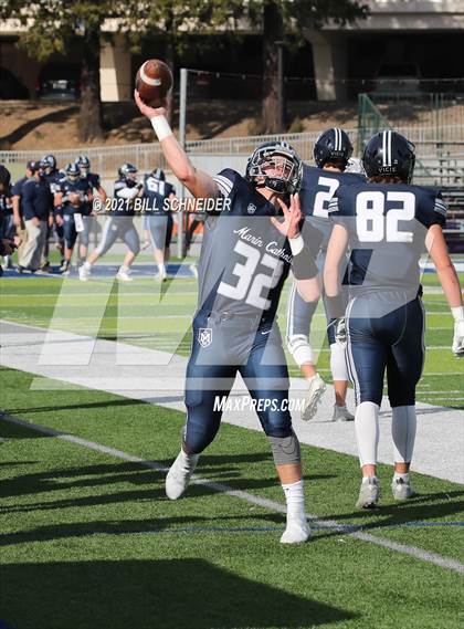 Thumbnail 2 in Central Valley Christian @ Marin Catholic (CIF 4AA Final) photogallery.