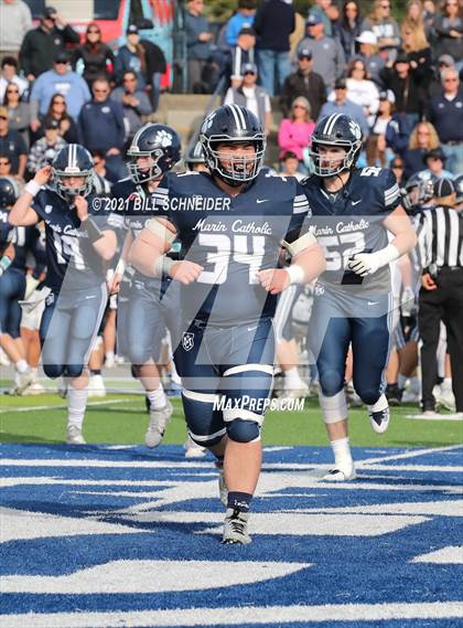 Thumbnail 2 in Central Valley Christian @ Marin Catholic (CIF 4AA Final) photogallery.