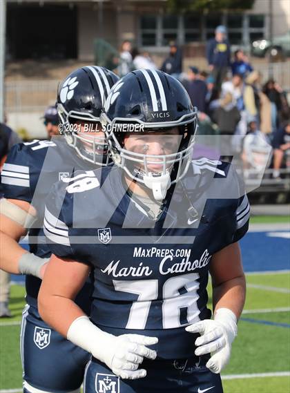 Thumbnail 2 in Central Valley Christian @ Marin Catholic (CIF 4AA Final) photogallery.
