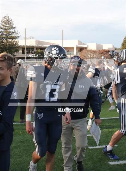 Thumbnail 1 in Central Valley Christian @ Marin Catholic (CIF 4AA Final) photogallery.