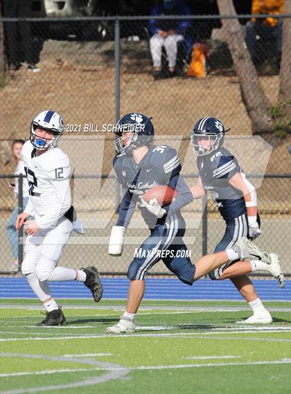 Thumbnail 2 in Central Valley Christian @ Marin Catholic (CIF 4AA Final) photogallery.