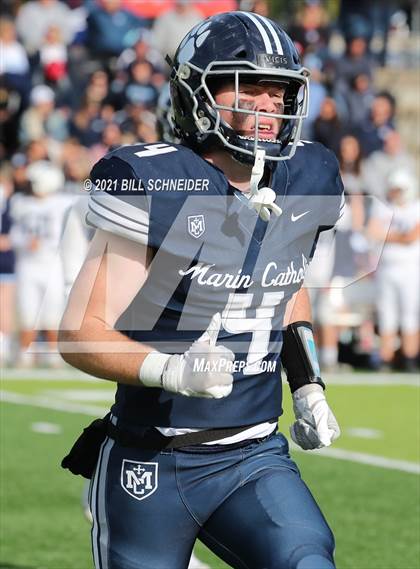 Thumbnail 1 in Central Valley Christian @ Marin Catholic (CIF 4AA Final) photogallery.