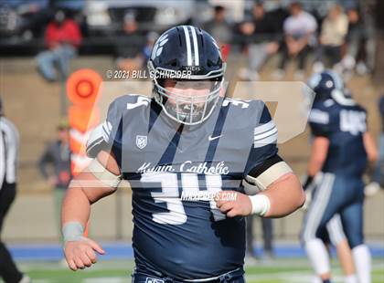 Thumbnail 2 in Central Valley Christian @ Marin Catholic (CIF 4AA Final) photogallery.