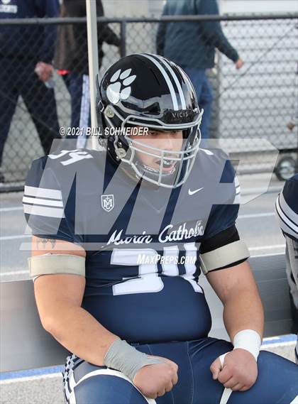 Thumbnail 3 in Central Valley Christian @ Marin Catholic (CIF 4AA Final) photogallery.
