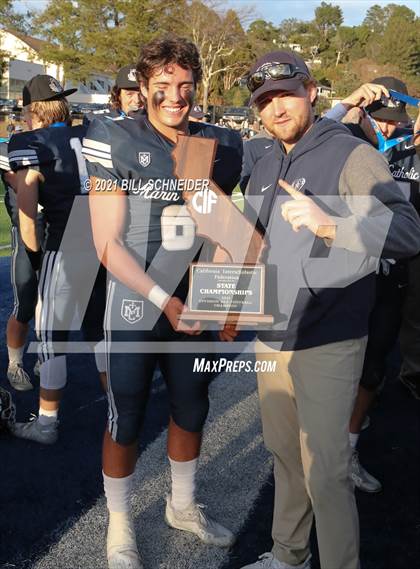 Thumbnail 2 in Central Valley Christian @ Marin Catholic (CIF 4AA Final) photogallery.
