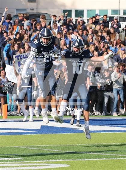 Thumbnail 3 in Central Valley Christian @ Marin Catholic (CIF 4AA Final) photogallery.