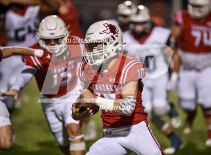 Thumbnail 3 in Aubrey vs. Van (UIL Football 4A Division II Region II Area) photogallery.