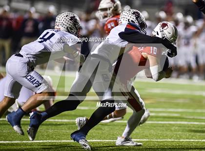 Thumbnail 1 in Aubrey vs. Van (UIL Football 4A Division II Region II Area) photogallery.