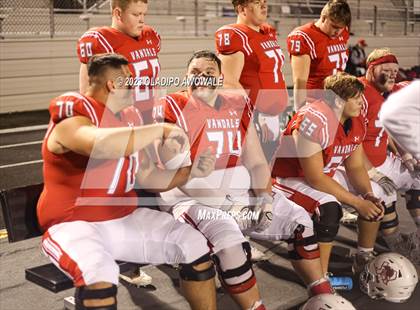 Thumbnail 3 in Aubrey vs. Van (UIL Football 4A Division II Region II Area) photogallery.