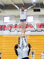 This MaxPreps.com professional photo is from the gallery Oak Ridge vs. West Park (CIF SJS Div 1 Stunt Finals) which features West Park high school athletes playing  Cheer.