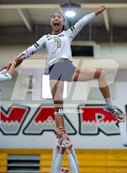 Thumbnail 3 in Oak Ridge vs. West Park (CIF SJS Div 1 Stunt Finals) photogallery.