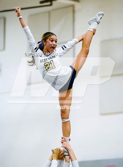 Thumbnail 3 in Oak Ridge vs. West Park (CIF SJS Div 1 Stunt Finals) photogallery.