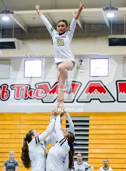 Thumbnail 3 in Oak Ridge vs. West Park (CIF SJS Div 1 Stunt Finals) photogallery.