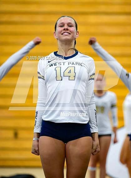 Thumbnail 3 in Oak Ridge vs. West Park (CIF SJS Div 1 Stunt Finals) photogallery.