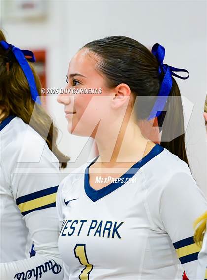 Thumbnail 3 in Oak Ridge vs. West Park (CIF SJS Div 1 Stunt Finals) photogallery.