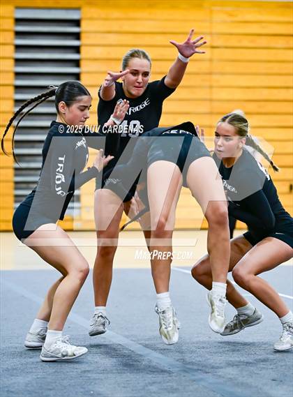 Thumbnail 3 in Oak Ridge vs. West Park (CIF SJS Div 1 Stunt Finals) photogallery.