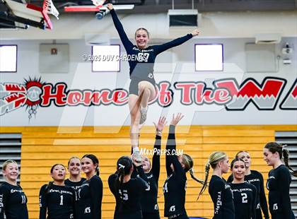 Thumbnail 2 in Oak Ridge vs. West Park (CIF SJS Div 1 Stunt Finals) photogallery.