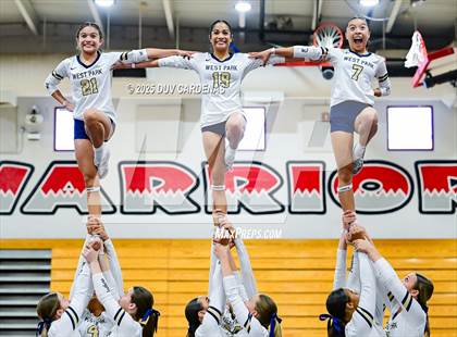 Thumbnail 1 in Oak Ridge vs. West Park (CIF SJS Div 1 Stunt Finals) photogallery.