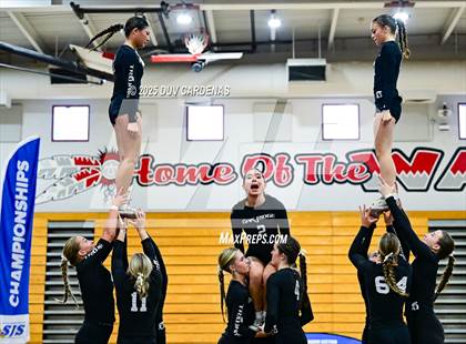 Thumbnail 1 in Oak Ridge vs. West Park (CIF SJS Div 1 Stunt Finals) photogallery.