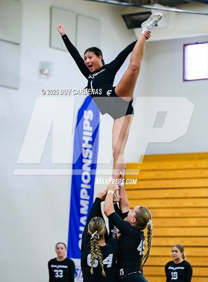 Thumbnail 3 in Oak Ridge vs. West Park (CIF SJS Div 1 Stunt Finals) photogallery.