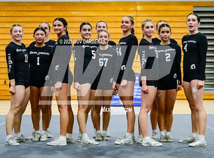 Thumbnail 1 in Oak Ridge vs. West Park (CIF SJS Div 1 Stunt Finals) photogallery.