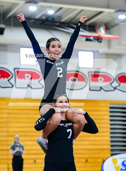 Thumbnail 2 in Oak Ridge vs. West Park (CIF SJS Div 1 Stunt Finals) photogallery.