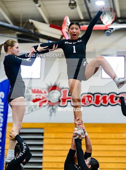 Thumbnail 3 in Oak Ridge vs. West Park (CIF SJS Div 1 Stunt Finals) photogallery.