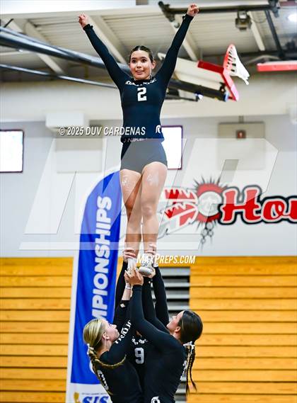 Thumbnail 2 in Oak Ridge vs. West Park (CIF SJS Div 1 Stunt Finals) photogallery.