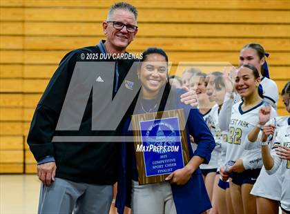 Thumbnail 2 in Oak Ridge vs. West Park (CIF SJS Div 1 Stunt Finals) photogallery.
