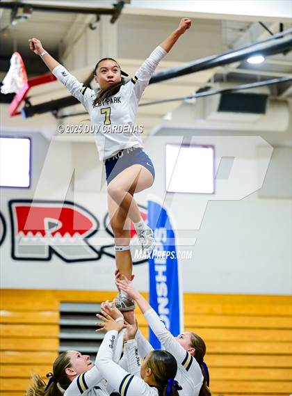 Thumbnail 2 in Oak Ridge vs. West Park (CIF SJS Div 1 Stunt Finals) photogallery.