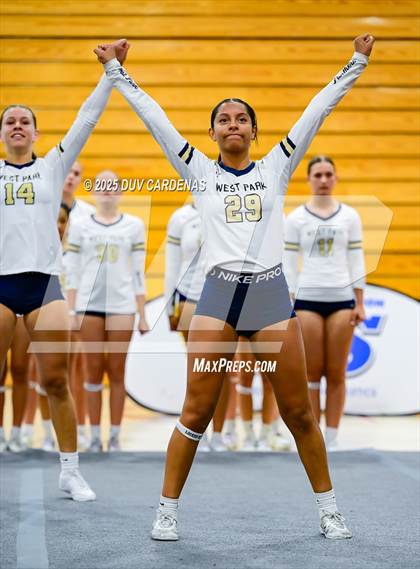 Thumbnail 2 in Oak Ridge vs. West Park (CIF SJS Div 1 Stunt Finals) photogallery.