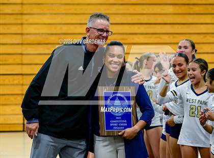 Thumbnail 1 in Oak Ridge vs. West Park (CIF SJS Div 1 Stunt Finals) photogallery.