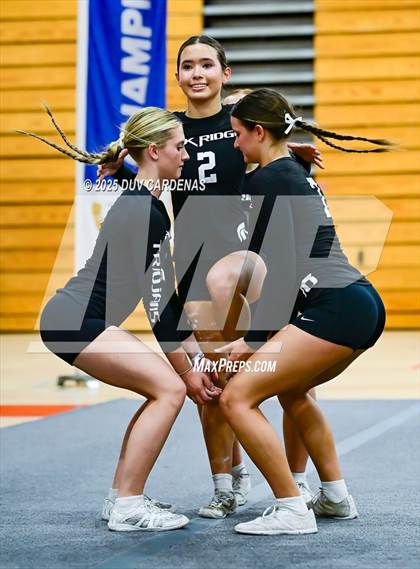 Thumbnail 3 in Oak Ridge vs. West Park (CIF SJS Div 1 Stunt Finals) photogallery.