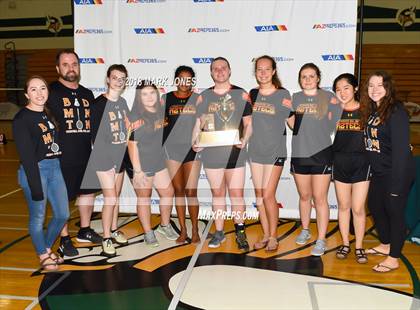 Thumbnail 1 in 2018 AIA Girls Badminton State Championships (Awards Photos) photogallery.