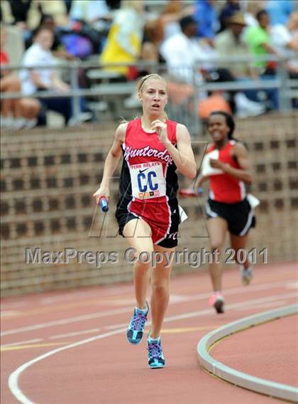 Thumbnail 2 in 117th Penn Relays (Girls 4x800m Large School Event 105) photogallery.