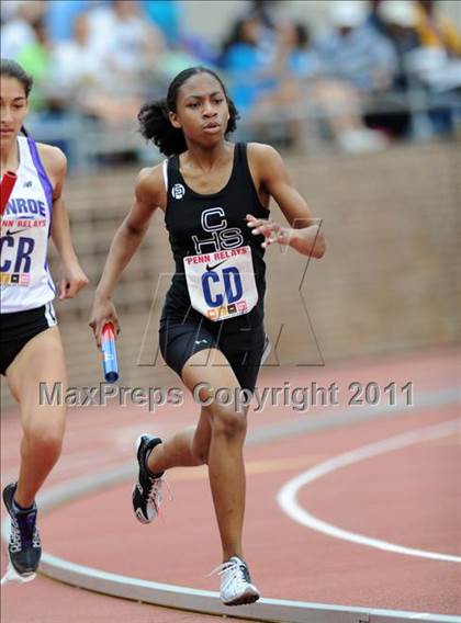 Thumbnail 3 in 117th Penn Relays (Girls 4x800m Large School Event 105) photogallery.