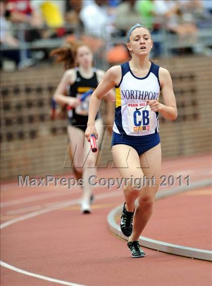 Thumbnail 1 in 117th Penn Relays (Girls 4x800m Large School Event 105) photogallery.