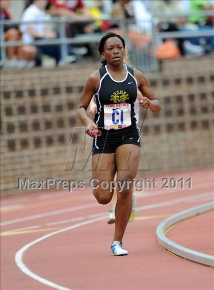 Thumbnail 3 in 117th Penn Relays (Girls 4x800m Large School Event 105) photogallery.