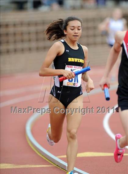 Thumbnail 1 in 117th Penn Relays (Girls 4x800m Large School Event 105) photogallery.