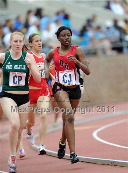 Thumbnail 2 in 117th Penn Relays (Girls 4x800m Large School Event 105) photogallery.