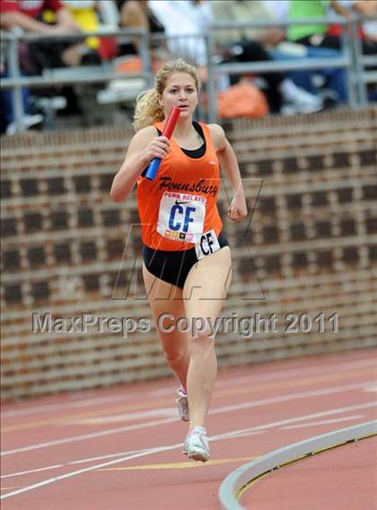 Thumbnail 1 in 117th Penn Relays (Girls 4x800m Large School Event 105) photogallery.