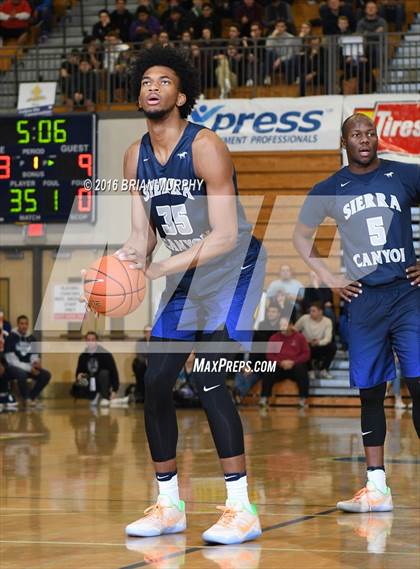 Thumbnail 3 in Sierra Canyon vs. Century (Les Schwab Invitational) photogallery.